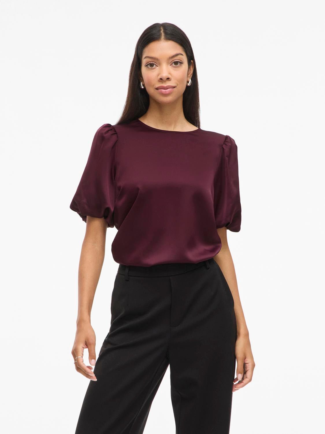VIELLETTE Top - Fig - VERO MODA & VILA Bergvik